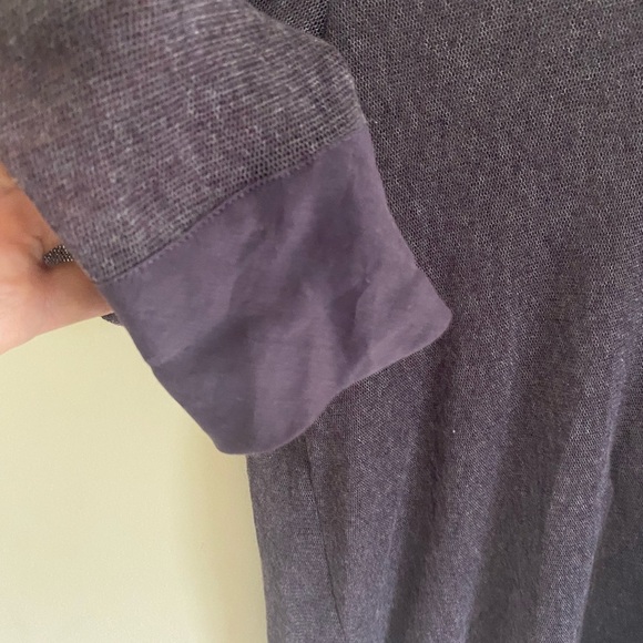 Soft Surroundings Purple Silk Sheer Top Size Small EUC - Picture 5 of 5